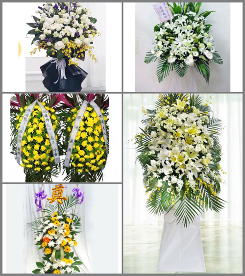 福建宁德寿宁县大安乡白事花篮预定